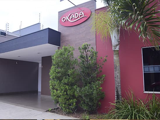 Desde 1983, Okada tradição ,qualidade e sabor!
Trabalhamos no sistema à lá carte.
Servimos Peixes como matrinxã, pacu e pintado, em casa moderna e descontraída com espaço infantil.