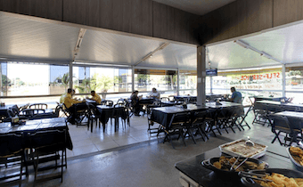 Bar e restaurante com diversas opções de comidas e a verdadeira cerveja gelada!