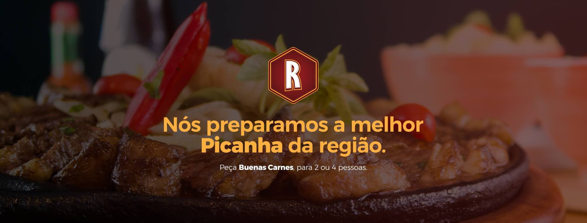 Gastrobar de ambiente despretensioso com braseiro de cortes seletos, guarnições e opções variadas.