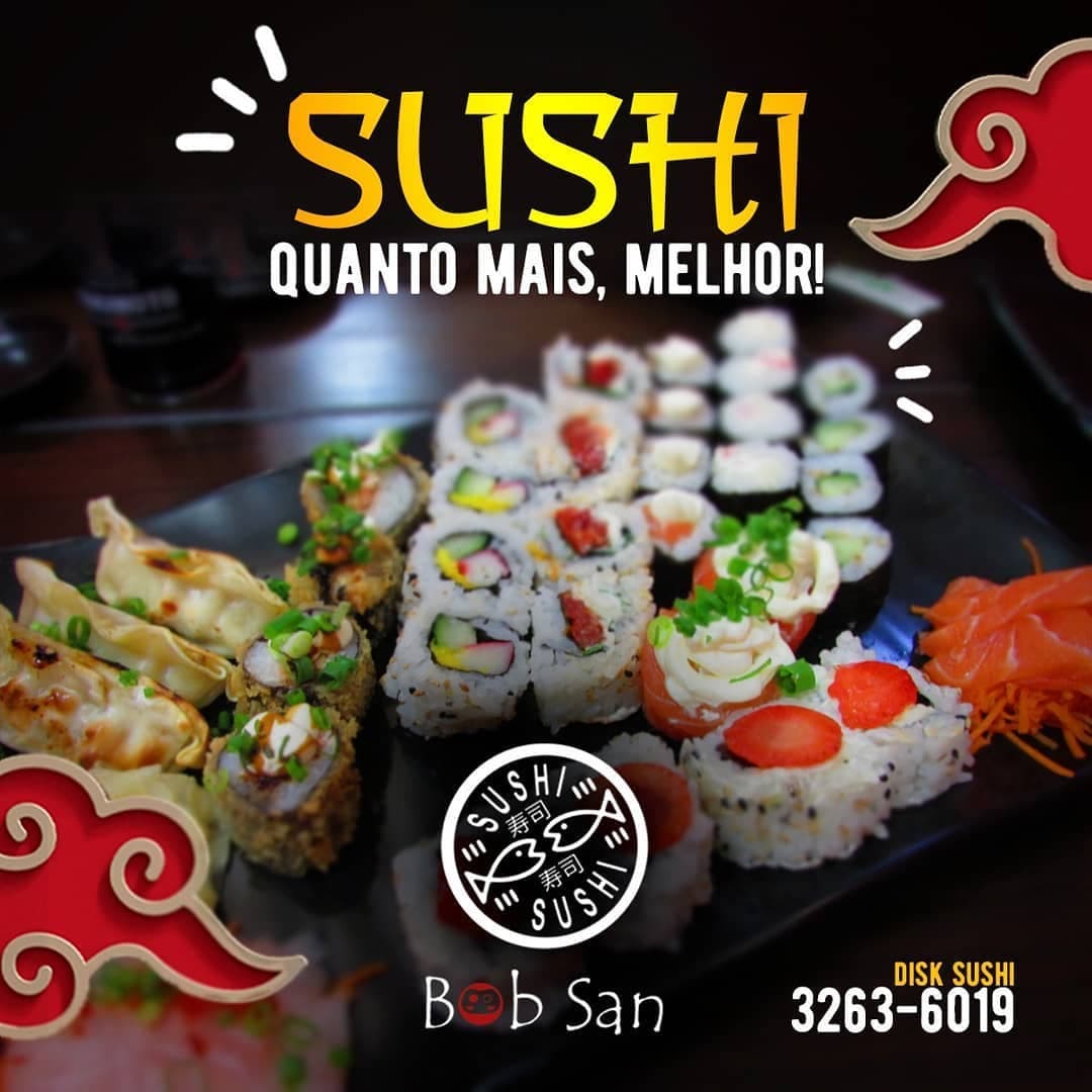 ? O melhor do Sushi em Santo Anastácio