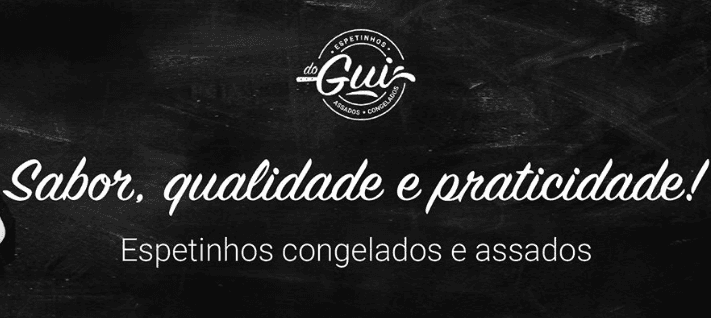 Espetinhos assados e congelados.