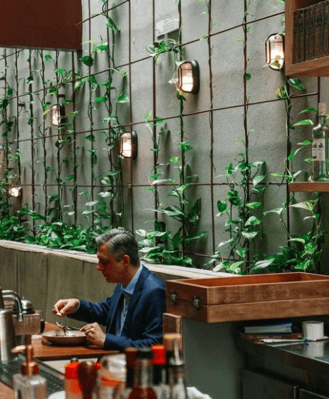 O Peppe é um restaurante contemporâneo localizado em Vitória/ES.