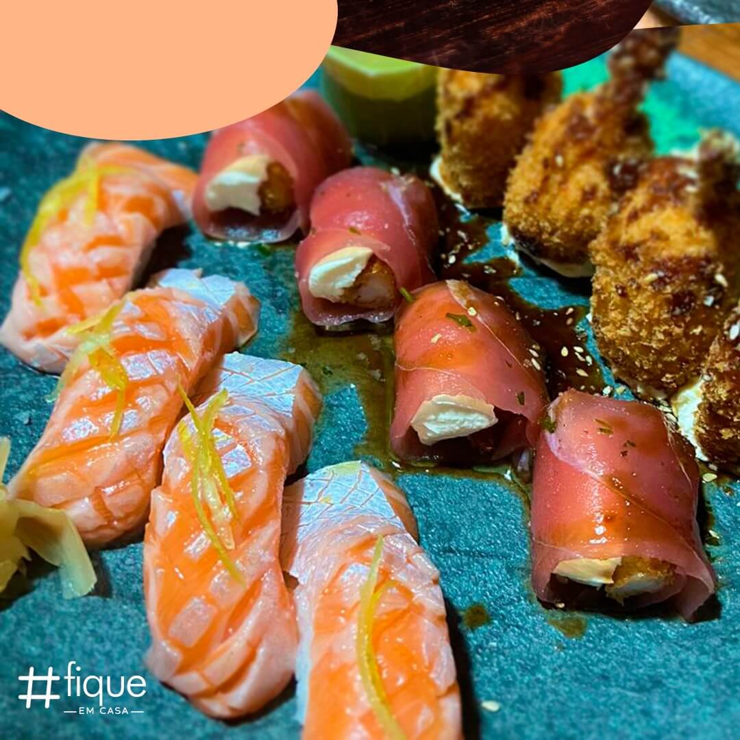 Culinária japonesa clássica com toque de brasilidade.