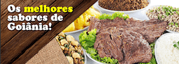 Restaurante nordestino com aclamada carne de sol, feijão verde e paçoca, bebidas, doces e clima descontraído