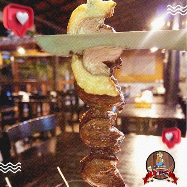 Trem di Jeca agora chama-se É di Jeca!
Alteramos o nome, mas continuamos com a direção do Niltinho, contamos com o melhor atendimento, um churrasco delicioso e claro aquela cerveja bem gelada.
Avise para os amigos que o ponto de encontro agora é no É di Jeca!
