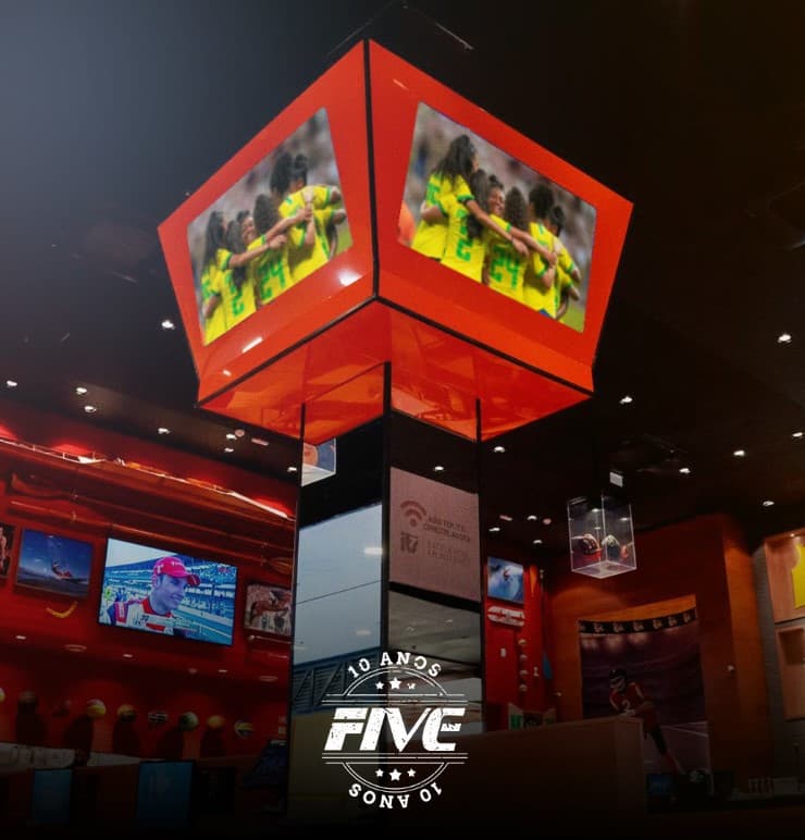 O melhor Sport Bar do Brasil
⚽️🏈🏀🏂🏸