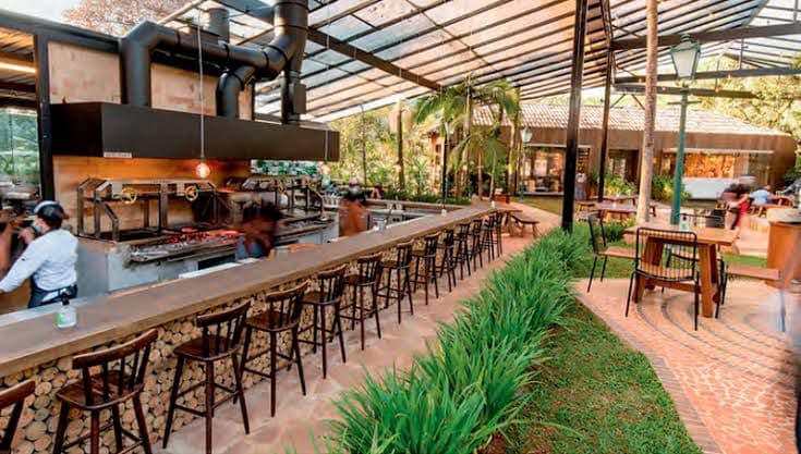 Restaurante fixo da @churrascada !